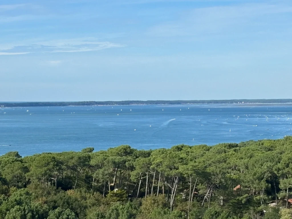 Vue depuis la dune du pilat
