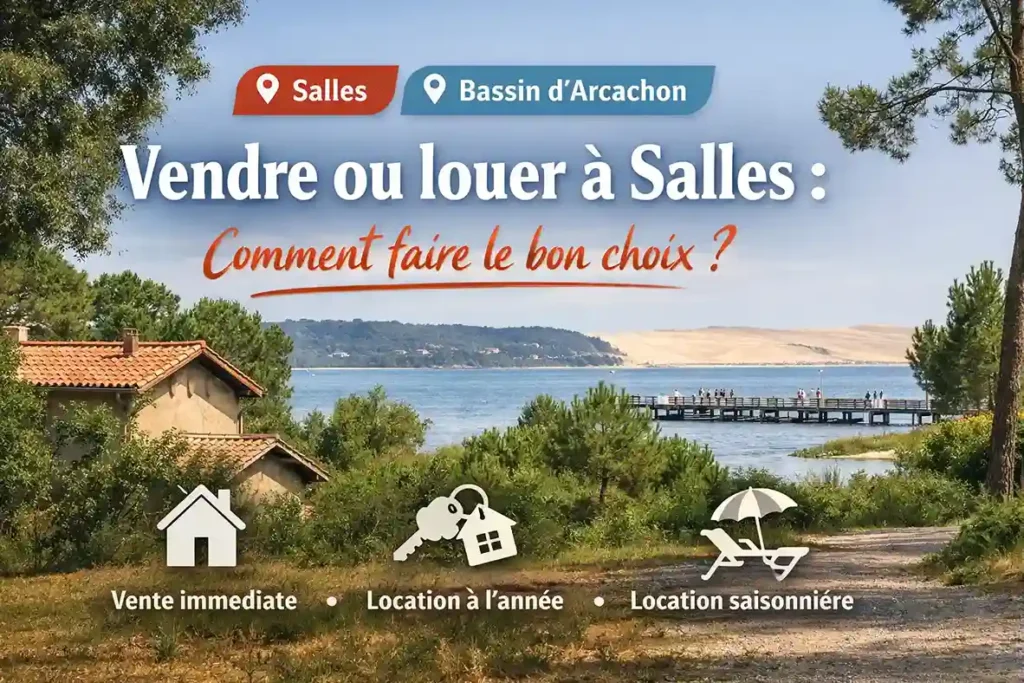 Vendre ou louer à Salles– choisir la bonne stratégie immobilière