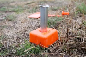 diviser terrain Salles
Borne géomètre