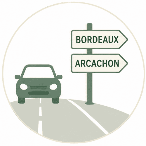 Icone Proche Bordeaux Arcachon