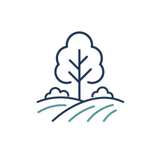 Icône terrain et environnement