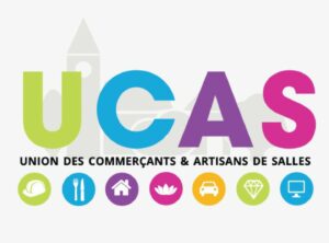 Logo association des commerçants et artisans Salles