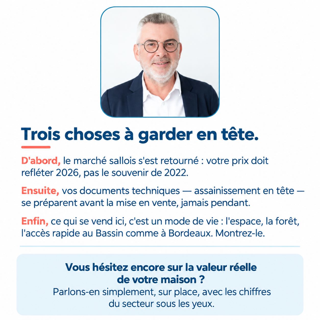 Infographie : les étapes clés pour vendre sa maison à Salles (33770)
